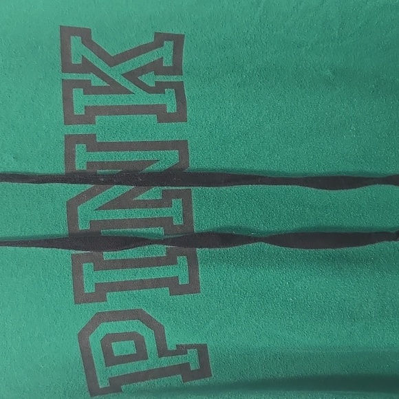 PINK Victoria's Secret Forest Green Hoodie - Picture 2 of 3